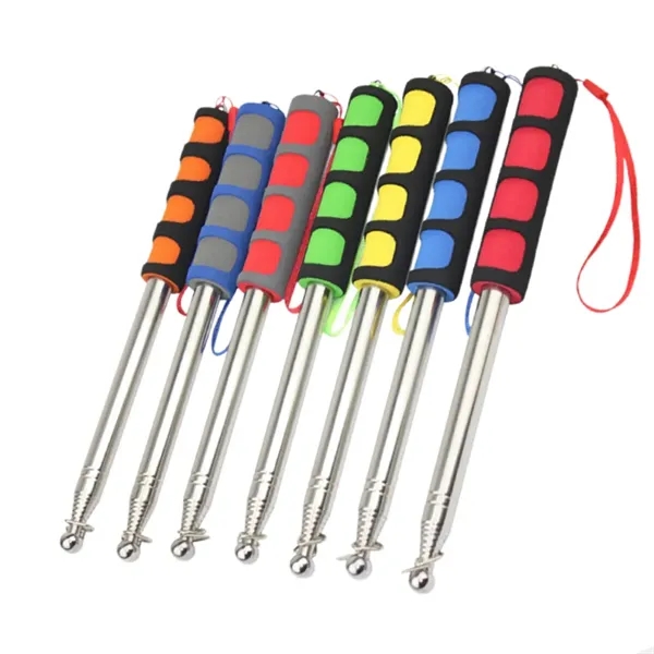 Custom Telescopic Handheld Flagpole for Tour & Teaching - Custom Telescopic Handheld Flagpole for Tour & Teaching - Image 2 of 5