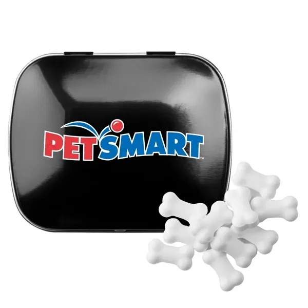 Domed Tin with Bone Shaped Mints - Domed Tin with Bone Shaped Mints - Image 2 of 7