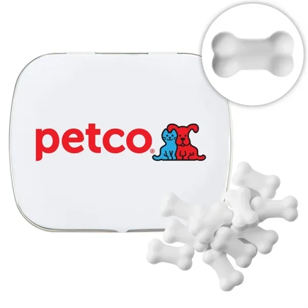 Domed Tin with Bone Shaped Mints - Domed Tin with Bone Shaped Mints - Image 4 of 7