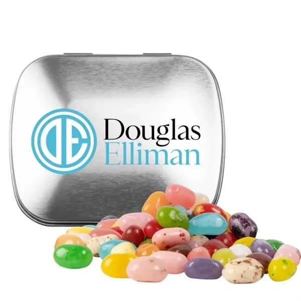 Domed Tin - Imprinted Square Mints - Domed Tin - Imprinted Square Mints - Image 1 of 2