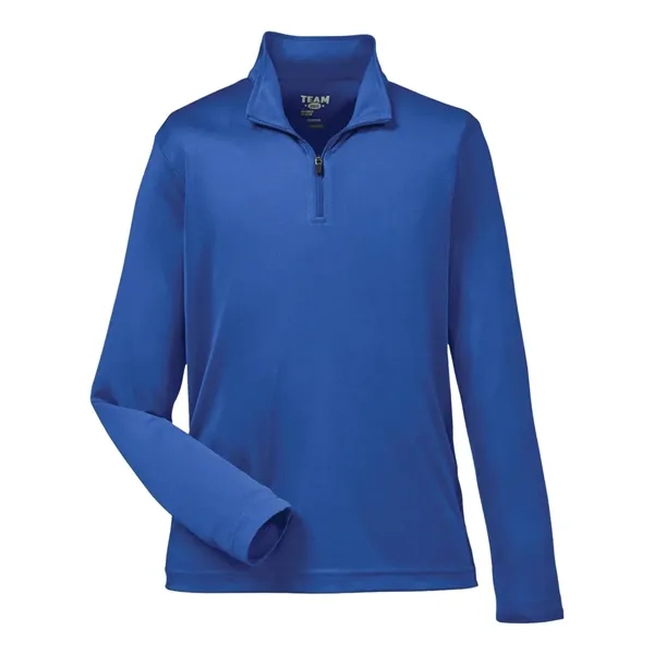 Team 365 Youth Zone Performance Quarter-Zip Pullover - Team 365 Youth Zone Performance Quarter-Zip Pullover - Image 6 of 6
