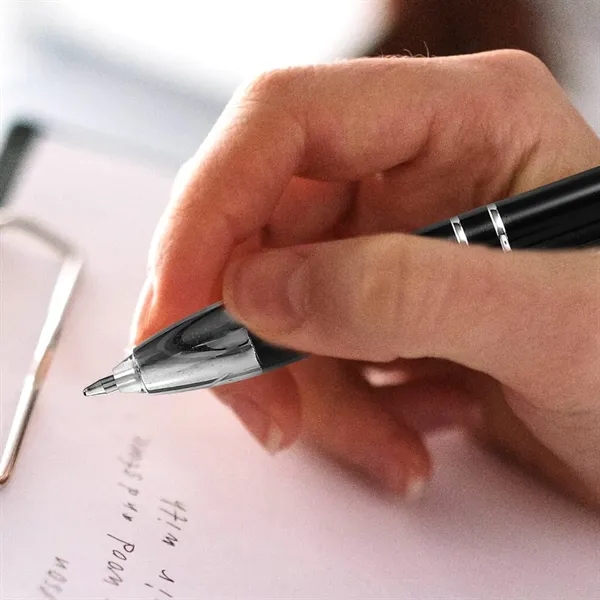 Custom Soft Retractable Ballpoint Pens for Business Events - Custom Soft Retractable Ballpoint Pens for Business Events - Image 1 of 5