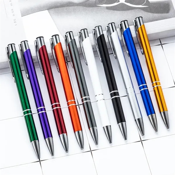 Custom Soft Retractable Ballpoint Pens for Business Events - Custom Soft Retractable Ballpoint Pens for Business Events - Image 3 of 5