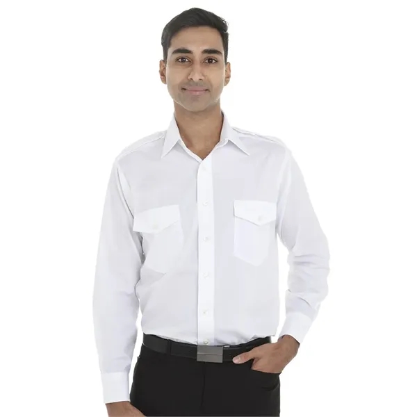 Van Heusen Aviation Long Sleeve Shirt - Van Heusen Aviation Long Sleeve Shirt - Image 0 of 16