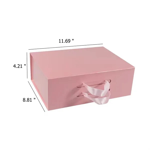 Magnetic Folding Gift Shoe Bra Box With Handle - Magnetic Folding Gift Shoe Bra Box With Handle - Image 1 of 3