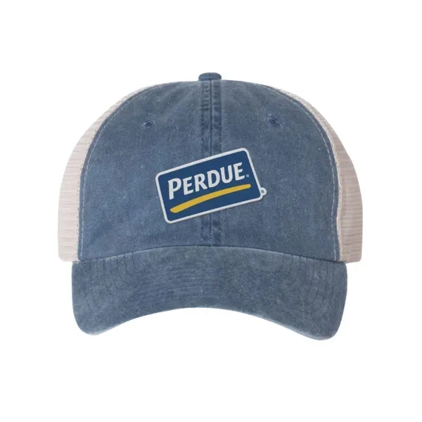 Sportsman Pigment Dyed Trucker Cap - Sportsman Pigment Dyed Trucker Cap - Image 6 of 14