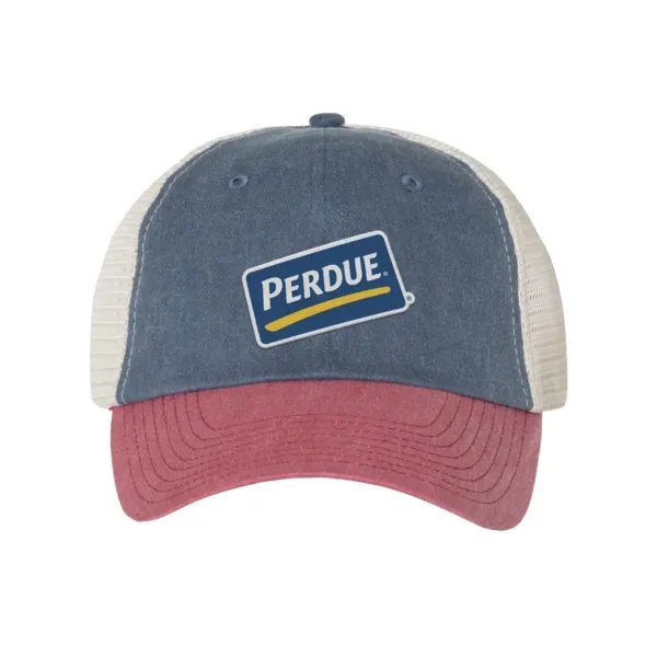 Sportsman Pigment Dyed Trucker Cap - Sportsman Pigment Dyed Trucker Cap - Image 8 of 14