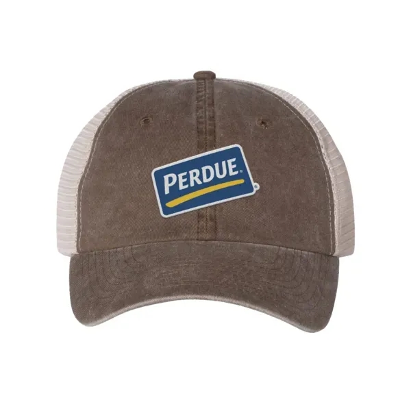 Sportsman Pigment Dyed Trucker Cap - Sportsman Pigment Dyed Trucker Cap - Image 12 of 14