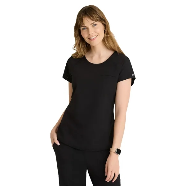 Barco One - Women's One-Pocket Tuck-In Swing Scrub Top - Barco One - Women's One-Pocket Tuck-In Swing Scrub Top - Image 0 of 3