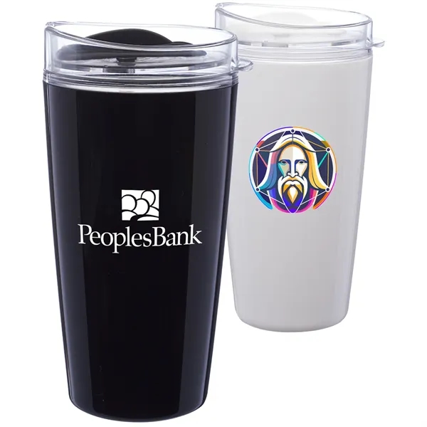 16 oz. Verano Plastic Coffee Tumblers w/ Custom Imprint - 16 oz. Verano Plastic Coffee Tumblers w/ Custom Imprint - Image 0 of 2