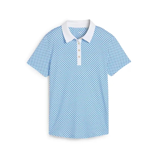 Puma Ladies Mattr Morse Short Sleeve Polo - Puma Ladies Mattr Morse Short Sleeve Polo - Image 0 of 3