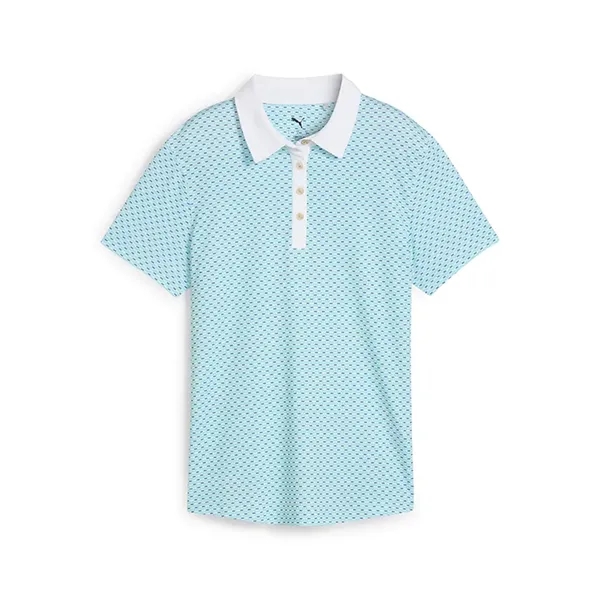 Puma Ladies Mattr Morse Short Sleeve Polo - Puma Ladies Mattr Morse Short Sleeve Polo - Image 3 of 3