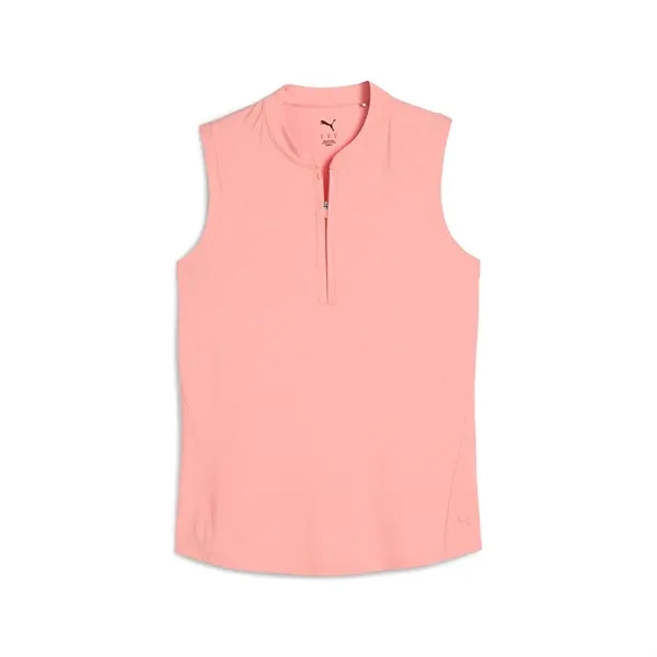 Puma Ladies Aerlon Mock Sleeveless Top - Puma Ladies Aerlon Mock Sleeveless Top - Image 4 of 6