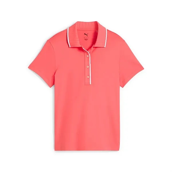 Puma Ladies Cloudspun Bridges Short Sleeve Polo - Puma Ladies Cloudspun Bridges Short Sleeve Polo - Image 2 of 7
