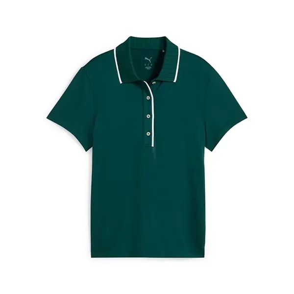 Puma Ladies Cloudspun Bridges Short Sleeve Polo - Puma Ladies Cloudspun Bridges Short Sleeve Polo - Image 3 of 7
