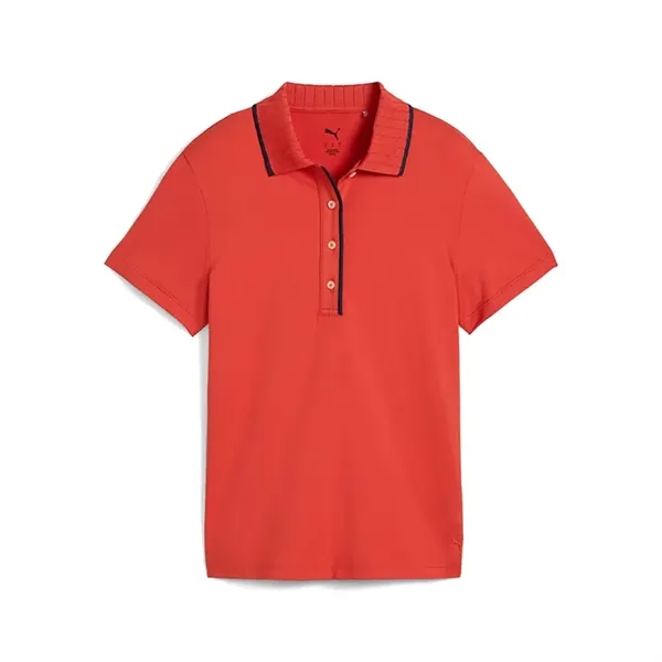 Puma Ladies Cloudspun Bridges Short Sleeve Polo - Puma Ladies Cloudspun Bridges Short Sleeve Polo - Image 6 of 7