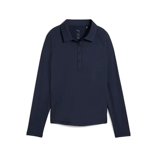 Puma Ladies You-V Long Sleeve Polo - Puma Ladies You-V Long Sleeve Polo - Image 0 of 3