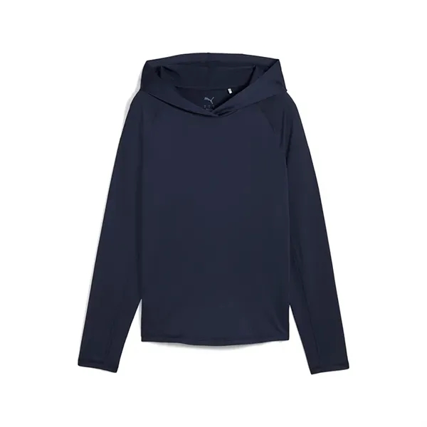 Puma Ladies You-V Long Sleeve Hoodie - Puma Ladies You-V Long Sleeve Hoodie - Image 1 of 4