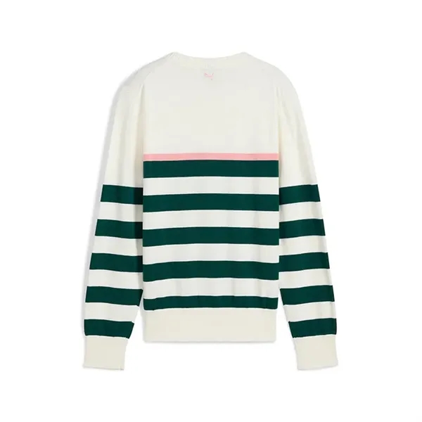Puma Ladies Resort Stripe Sweater - Puma Ladies Resort Stripe Sweater - Image 3 of 3