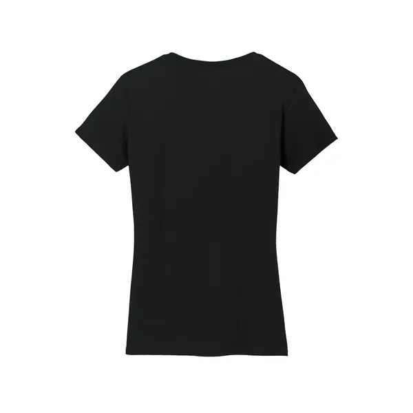 Gildan Women's Heavy Cotton 100% Cotton V-Neck T-Shirt. - Gildan Women's Heavy Cotton 100% Cotton V-Neck T-Shirt. - Image 7 of 40