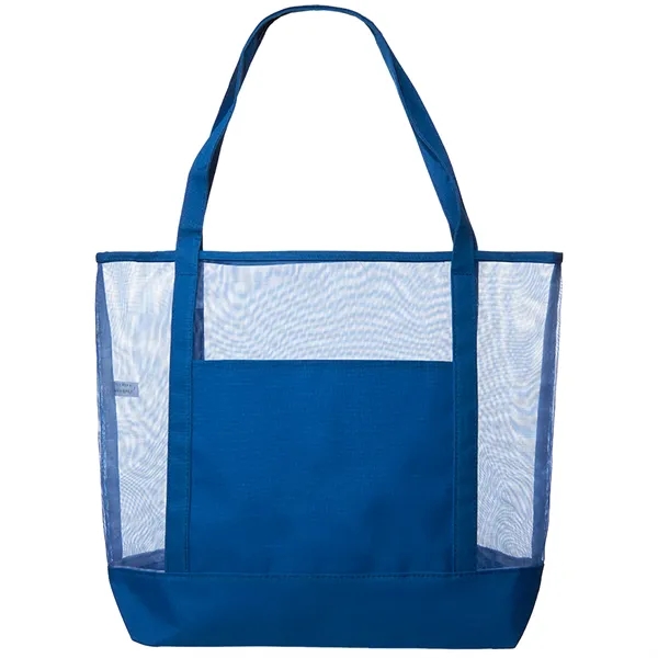 Cancun Large Mesh Beach Bags W/ Carrying Handles - Cancun Large Mesh Beach Bags W/ Carrying Handles - Image 3 of 4