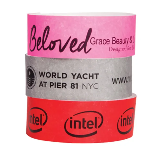 1" Custom DuPont™ Tyvek® Wristband - 1" Custom DuPont™ Tyvek® Wristband - Image 0 of 20