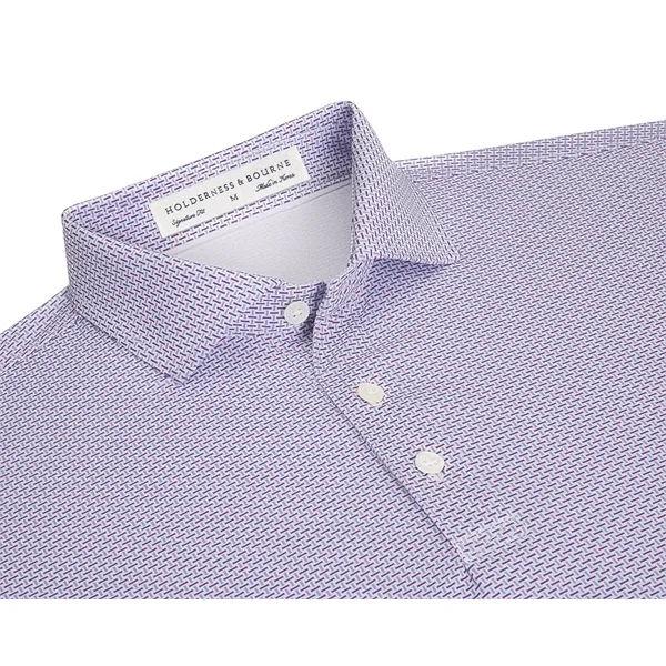 Holderness & Bourne The Davis Printed Performance Shirt - Holderness & Bourne The Davis Printed Performance Shirt - Image 3 of 4