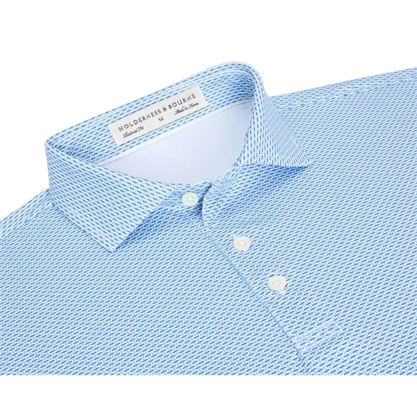 Holderness & Bourne The Davis Printed Performance Shirt - Holderness & Bourne The Davis Printed Performance Shirt - Image 4 of 4