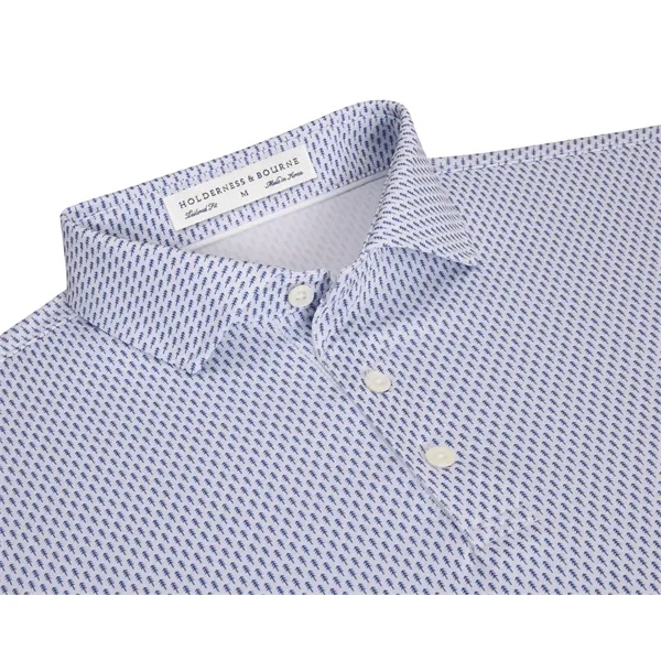 Holderness & Bourne Men's Forest Printed Performance Jersey - Holderness & Bourne Men's Forest Printed Performance Jersey - Image 0 of 2