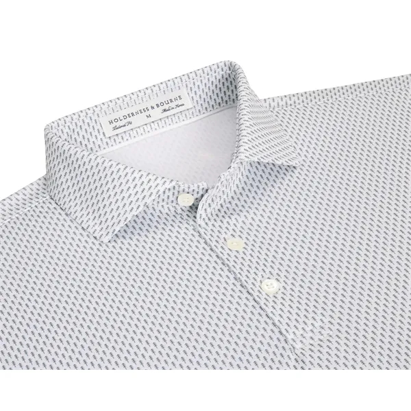 Holderness & Bourne Men's Forest Printed Performance Jersey - Holderness & Bourne Men's Forest Printed Performance Jersey - Image 2 of 2