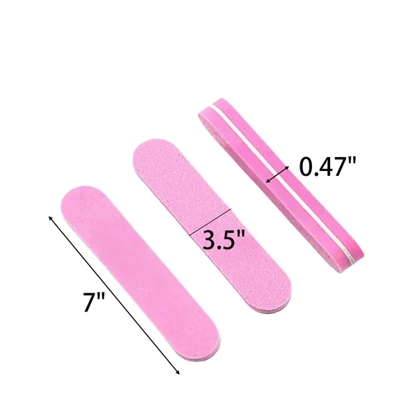 Mini Straight Row Double Sided Sponge File - Mini Straight Row Double Sided Sponge File - Image 1 of 2