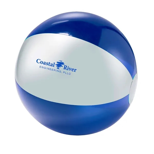 Translucent 16" Two Tone Beach Ball - Translucent 16" Two Tone Beach Ball - Image 1 of 4