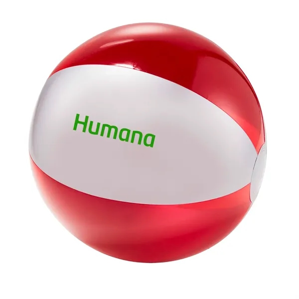 Translucent 16" Two Tone Beach Ball - Translucent 16" Two Tone Beach Ball - Image 3 of 4