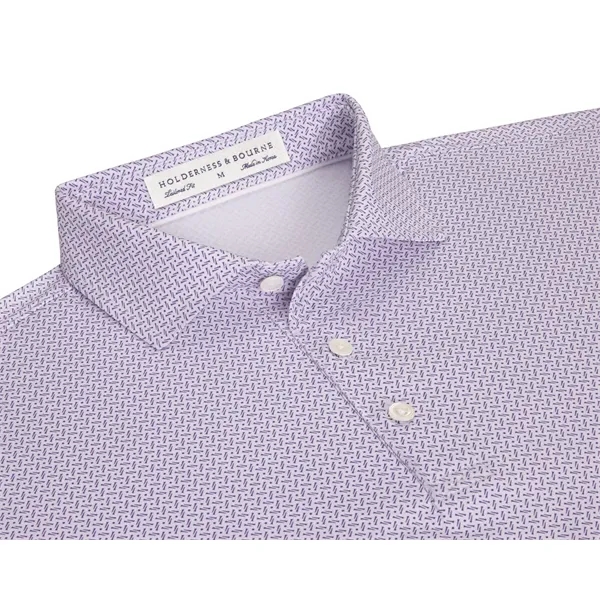 Holderness & Bourne Men's Garnett Printed Performance Jersey - Holderness & Bourne Men's Garnett Printed Performance Jersey - Image 0 of 1