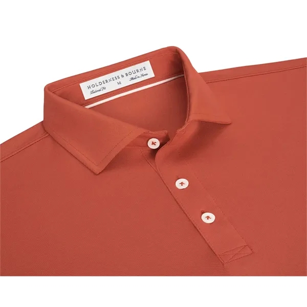 Holderness & Bourne The Macdonald Performance Pique Shirt - Holderness & Bourne The Macdonald Performance Pique Shirt - Image 4 of 5