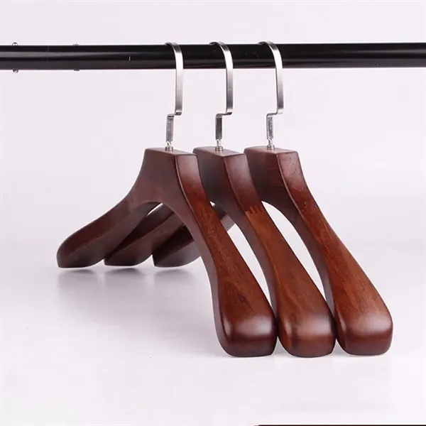 Vintage Colored Wooden Clothes Hanger - Vintage Colored Wooden Clothes Hanger - Image 1 of 2