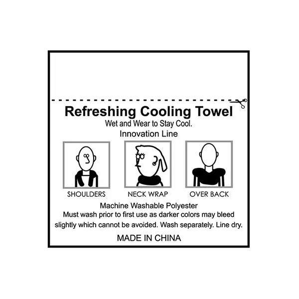 RPET Cooling Towel - 12" W x 32" H - RPET Cooling Towel - 12" W x 32" H - Image 39 of 47