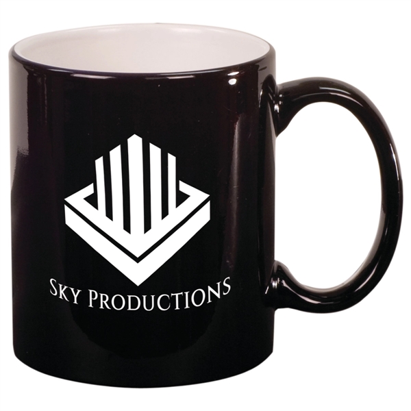 11 oz Ceramic Round LazerMug - 11 oz Ceramic Round LazerMug - Image 7 of 7