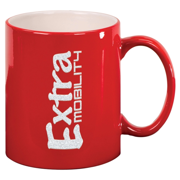 11 oz Ceramic Round LazerMug - 11 oz Ceramic Round LazerMug - Image 6 of 7