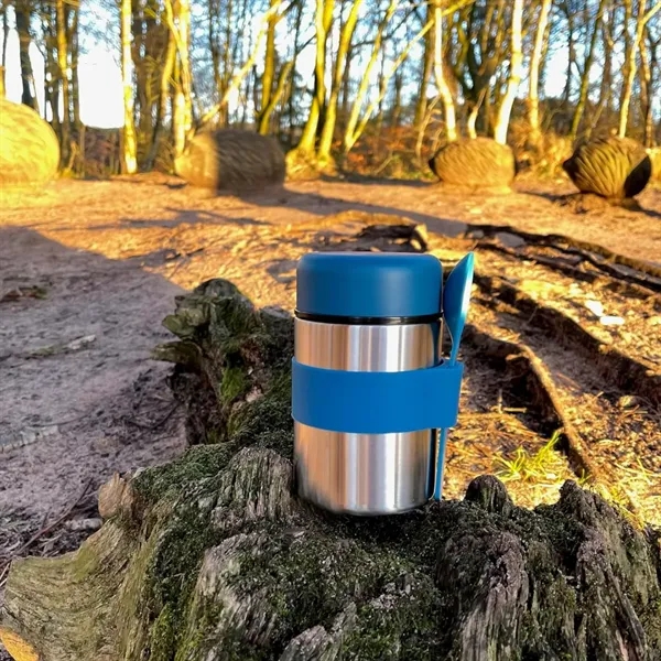 13oz. Width Mouth Thermo w/ Spoon - 13oz. Width Mouth Thermo w/ Spoon - Image 4 of 5