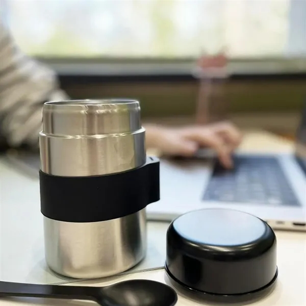 13oz. Width Mouth Thermo w/ Spoon - 13oz. Width Mouth Thermo w/ Spoon - Image 5 of 5