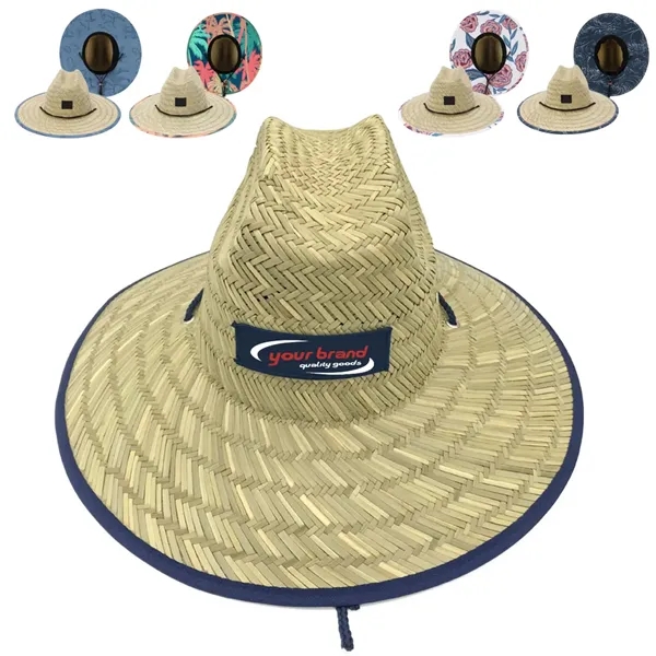 Customized Summer Beach Sun Straw Hats - Customized Summer Beach Sun Straw Hats - Image 0 of 4