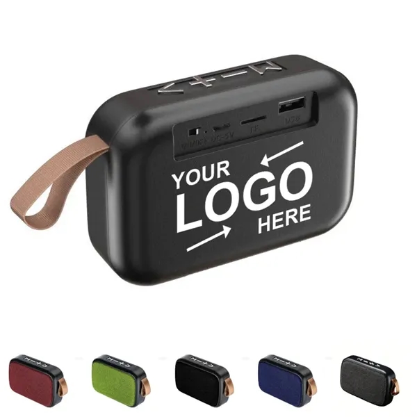 Fabric Bluetooth Speaker - Fabric Bluetooth Speaker - Image 0 of 5