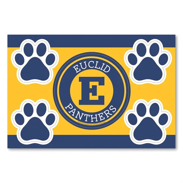 2 in1 Circle Car Magnet with 4 Paw Prints - 2 in1 Circle Car Magnet with 4 Paw Prints - Image 0 of 0