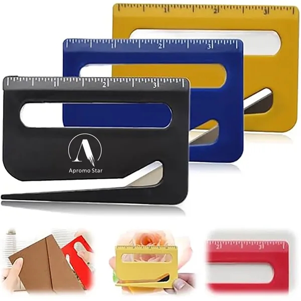 Letter Opener W/ Ruler And Magnifier - Letter Opener W/ Ruler And Magnifier - Image 0 of 3