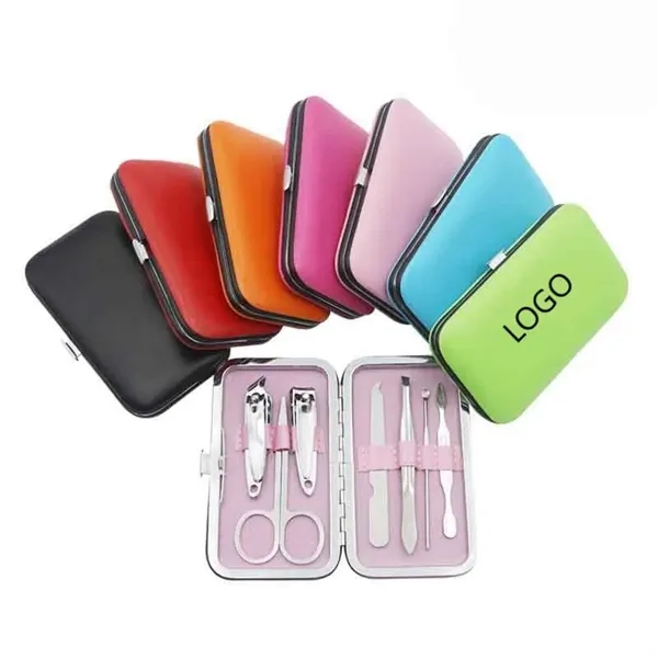 7 Piece Candy Color Nail Clipper Set - 7 Piece Candy Color Nail Clipper Set - Image 0 of 3