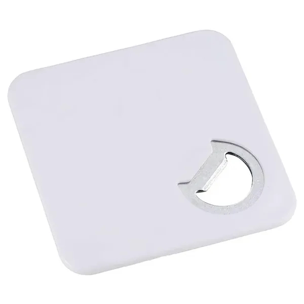 Square Coaster With Bottle Opener - Square Coaster With Bottle Opener - Image 4 of 5