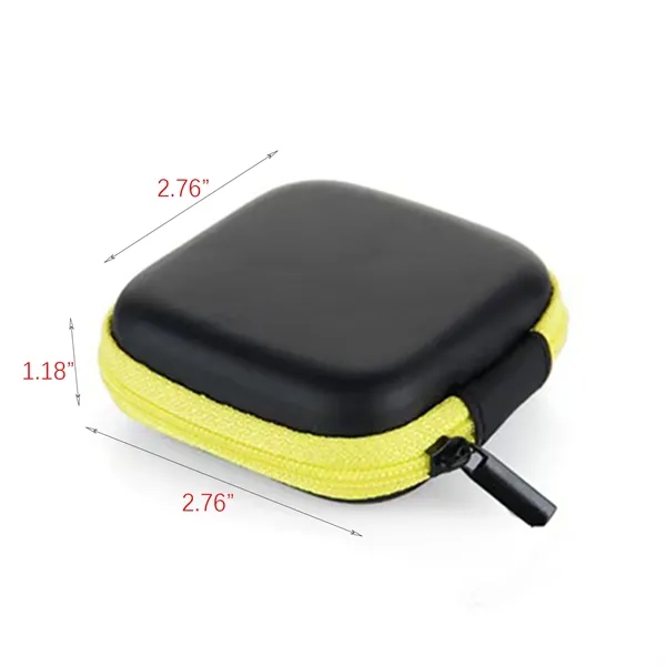 Square EVA Earphone Storage Case - Square EVA Earphone Storage Case - Image 1 of 1