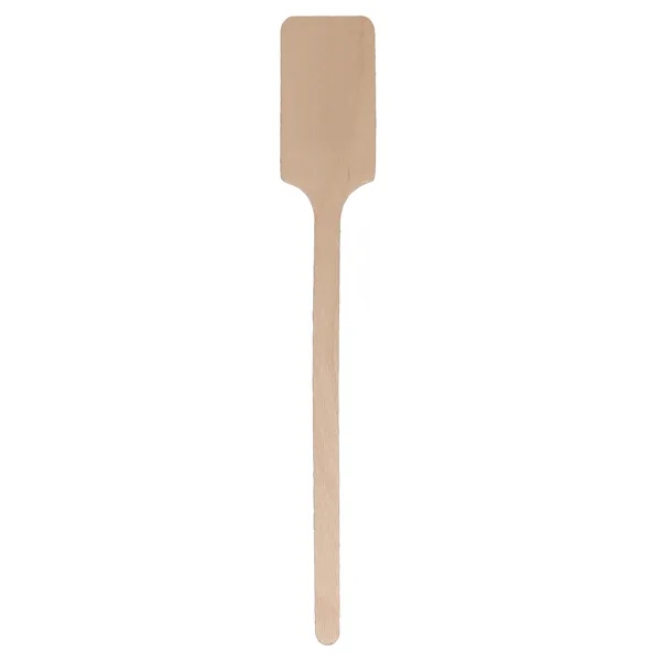 6.25" Upright Rectangle Wood Drink Stirrer - 6.25" Upright Rectangle Wood Drink Stirrer - Image 1 of 1