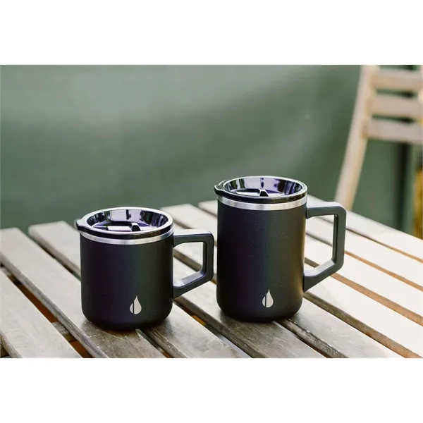 Elemental® Summit 12oz Stainless Steel Camp Mug with Shatter - Elemental® Summit 12oz Stainless Steel Camp Mug with Shatter - Image 9 of 9